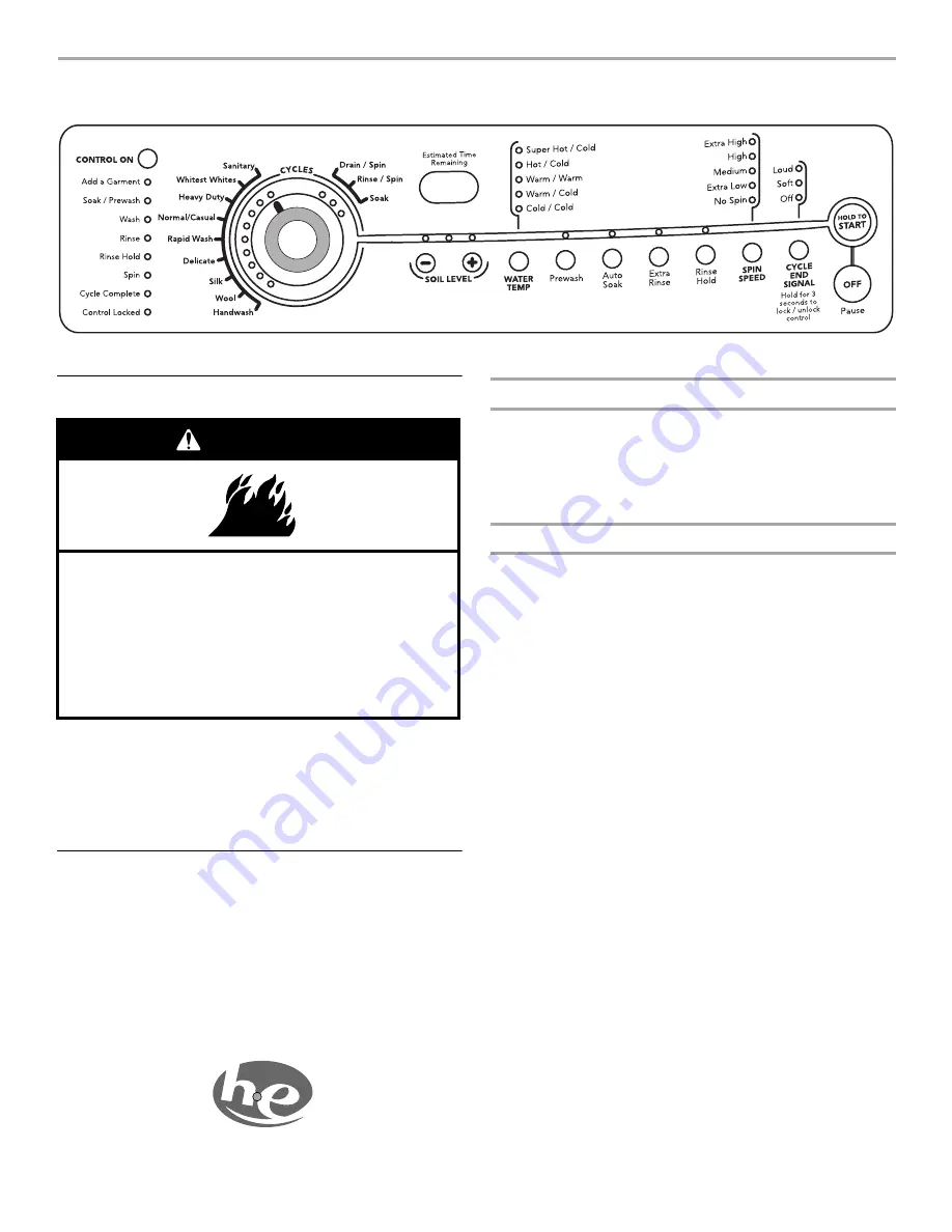 Maytag FRONT-LOADINGAUTOMATICWASHER Use And Care Manual Download Page 11