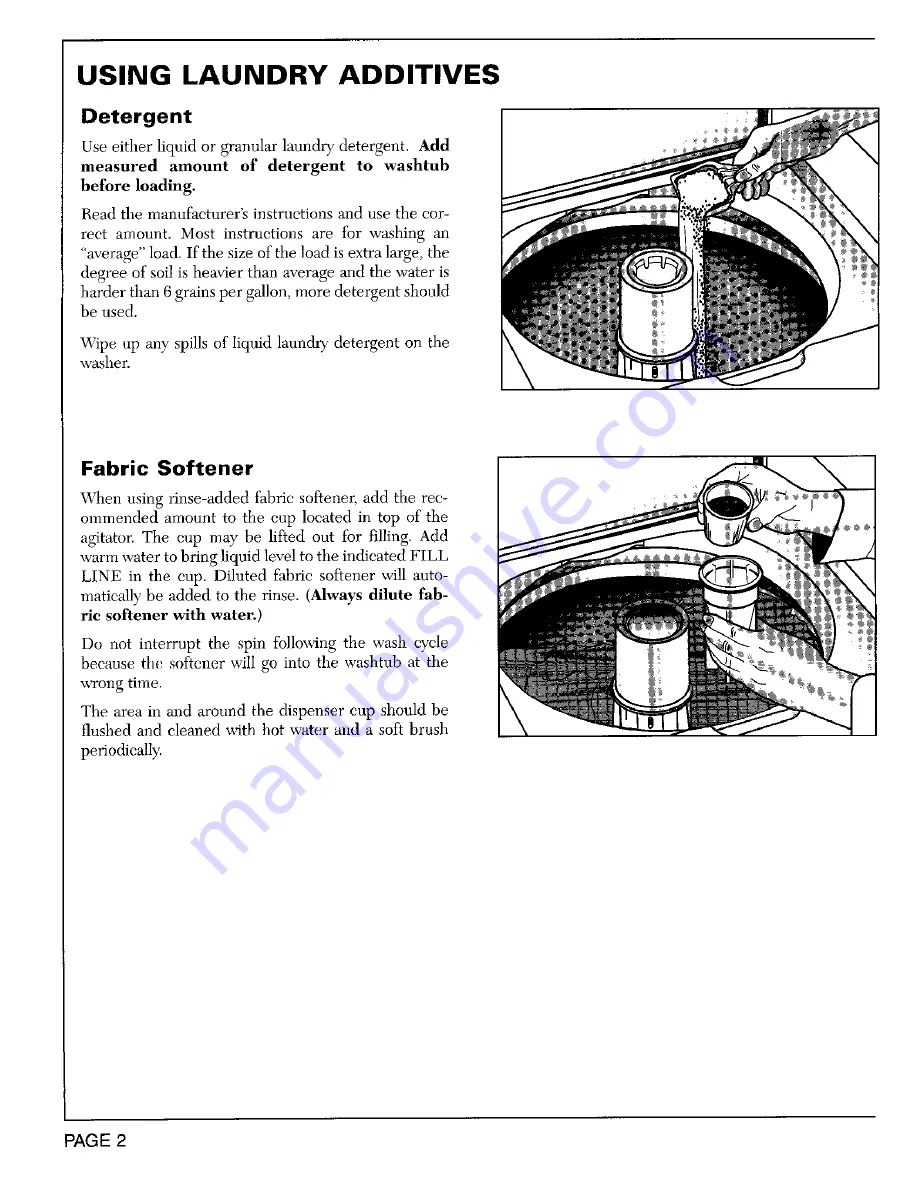 Maytag LAT3914AAL Instructions For Use Manual Download Page 2