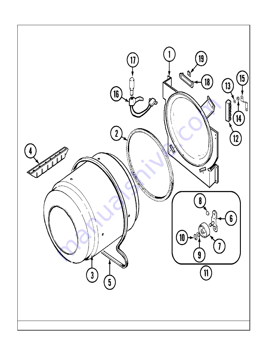 Maytag LNC7764A71 Repair Parts List Manual Download Page 8