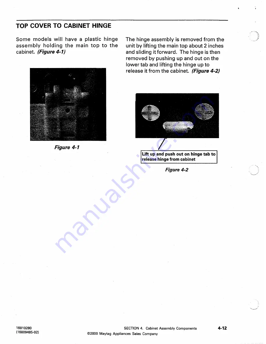 Maytag MAV4057 Service Manual Download Page 40