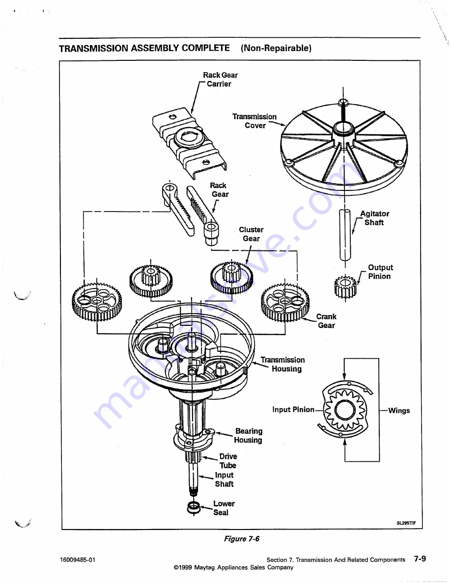 Maytag MAV4057 Service Manual Download Page 63