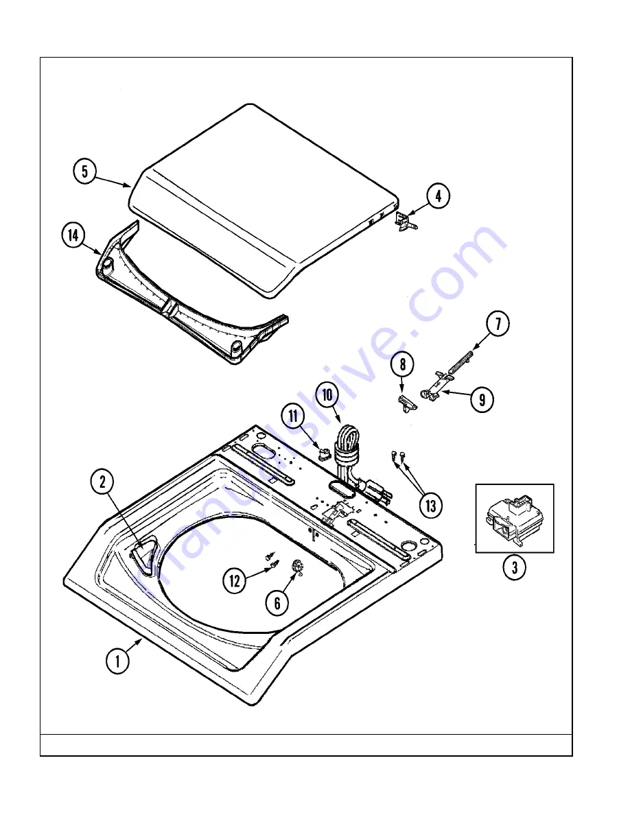 Maytag MAV7357AWQ Repair Parts List Manual Download Page 4