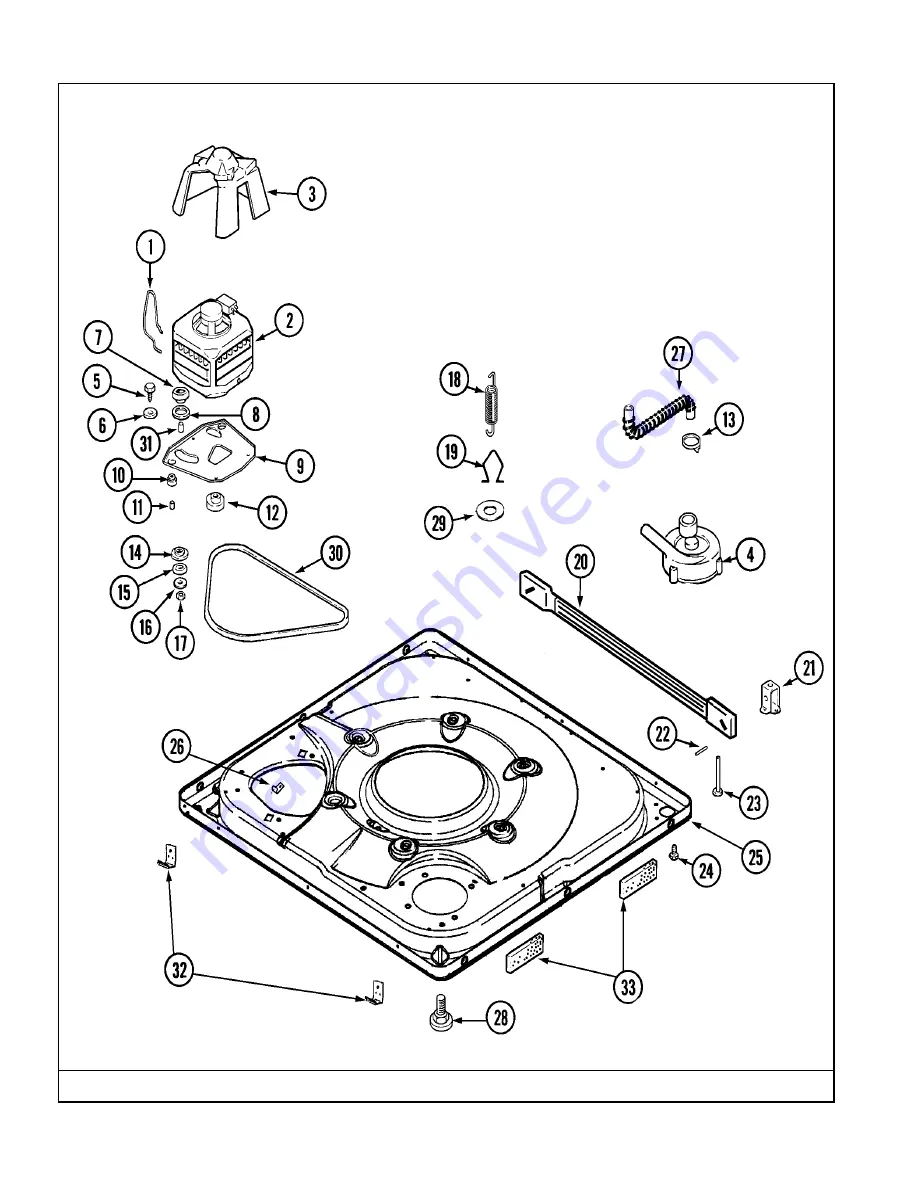 Maytag MAV7357AWQ Repair Parts List Manual Download Page 10