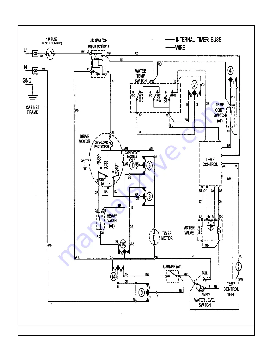 Maytag MAV7357AWQ Repair Parts List Manual Download Page 14