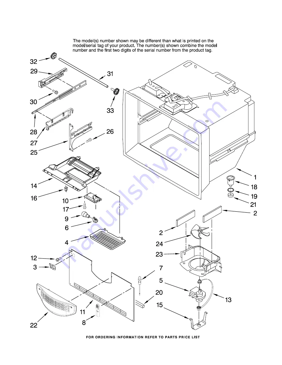 Maytag MBL2256KES12 Cabinet Parts Download Page 3