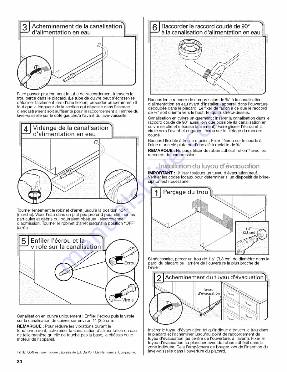 Maytag MDB7759AWB4 Installation Instructions Manual Download Page 30