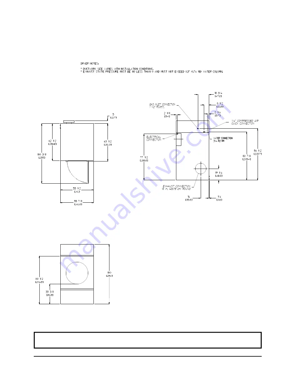 Maytag MDG-120PHV Installation Manual Download Page 11