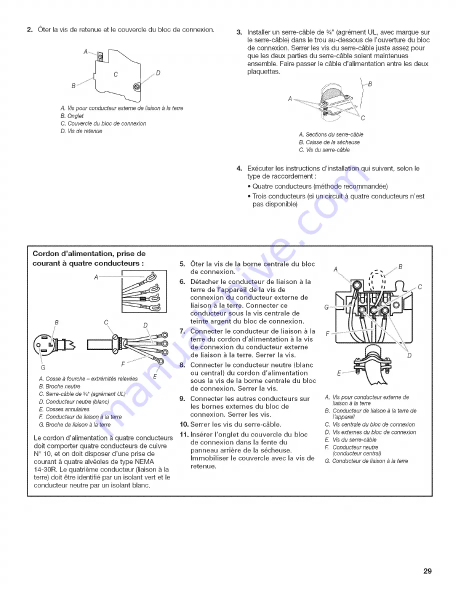 Maytag MDG17CSAWW - 7.4 cu. Ft. Commercial Gas Dryer Скачать руководство пользователя страница 29