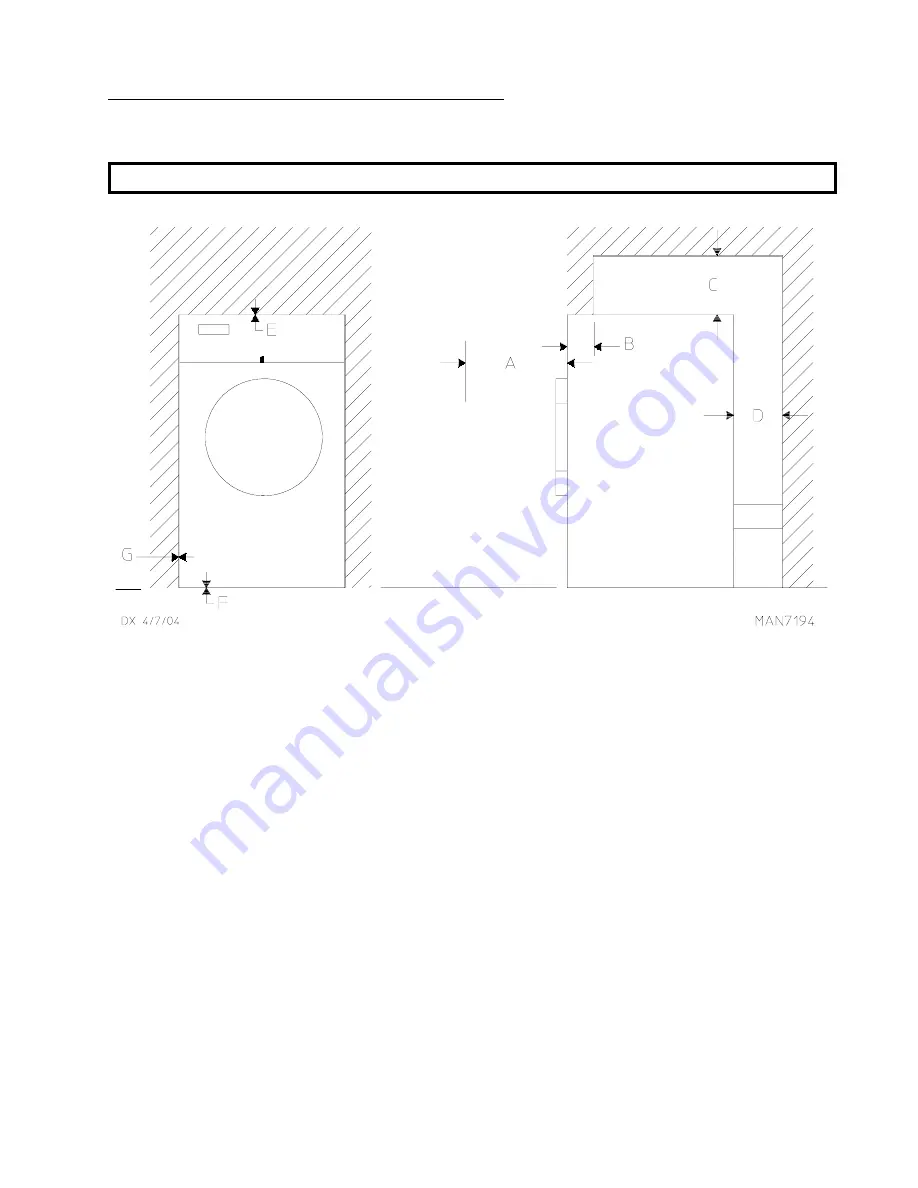 Maytag MDG50MNV Installation Manual Download Page 13