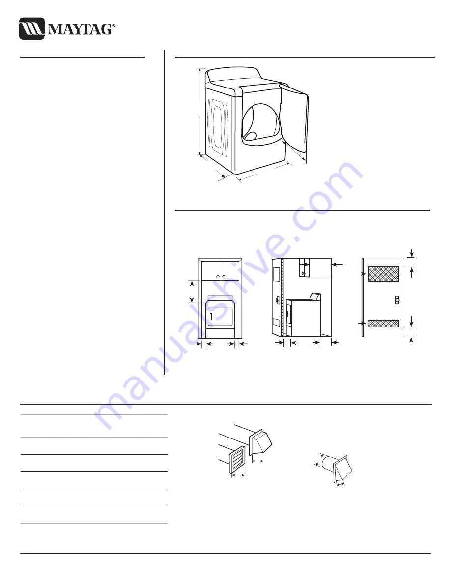 Maytag MED6400T Скачать руководство пользователя страница 1