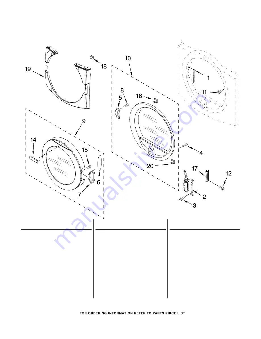 Maytag MED9800TK0 Parts List Download Page 7