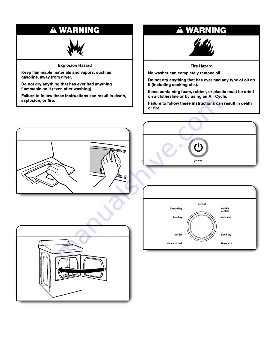 Maytag MEDB766FW Use & Care Manual Download Page 8