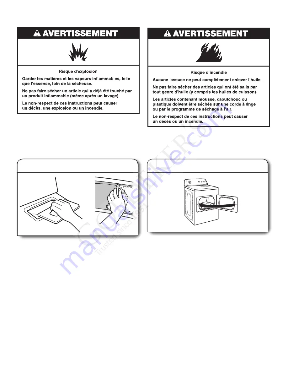 Maytag MEDC215EW Скачать руководство пользователя страница 19