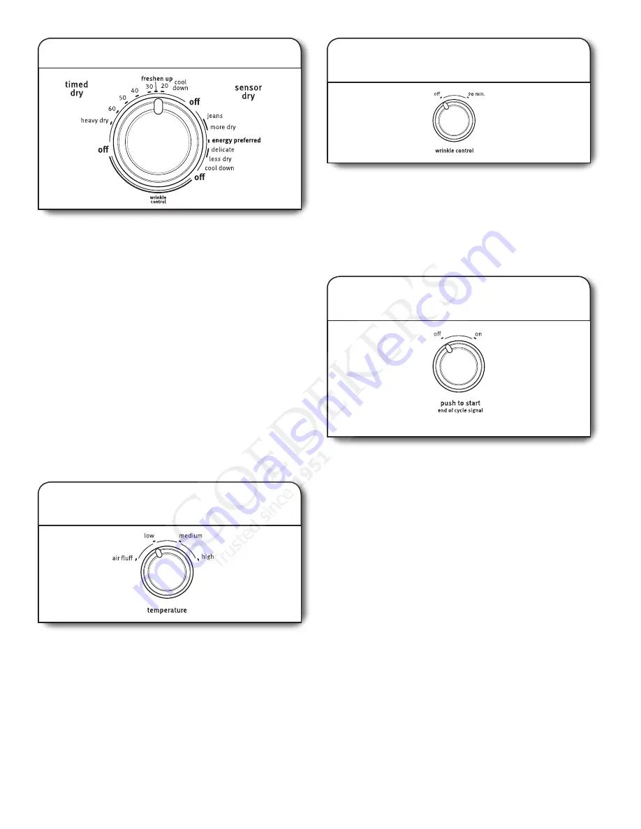 Maytag MEDC215EW Скачать руководство пользователя страница 20