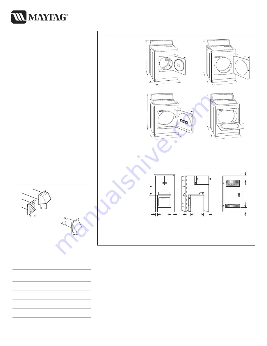 Maytag MEDC400V Скачать руководство пользователя страница 1