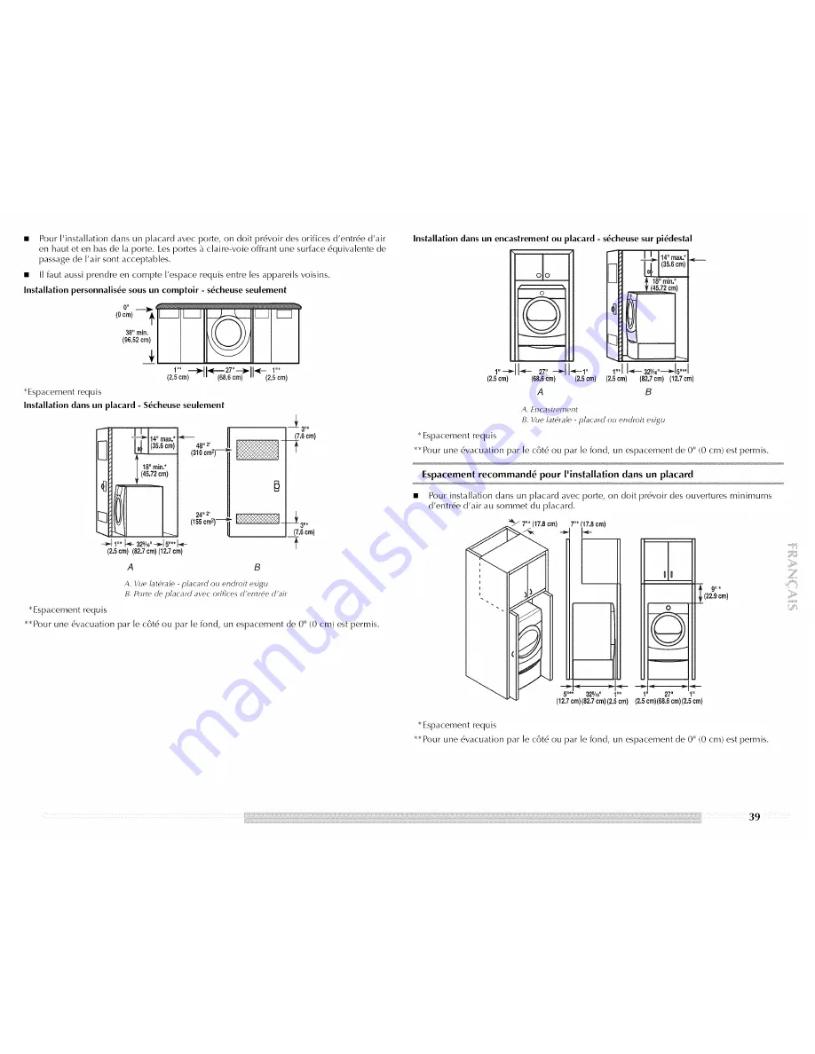 Maytag MEDE900VJ - Performance 7.5 cu. Ft. Steam Electric Dryer Use And Care Manual Download Page 39