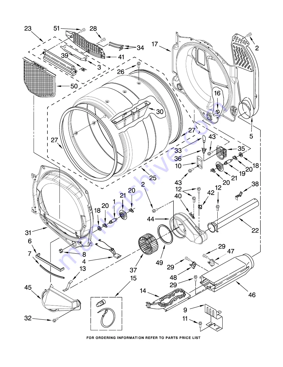 Maytag MEDZ600TE - Epic Z Front Load Electric Dryer Скачать руководство пользователя страница 5