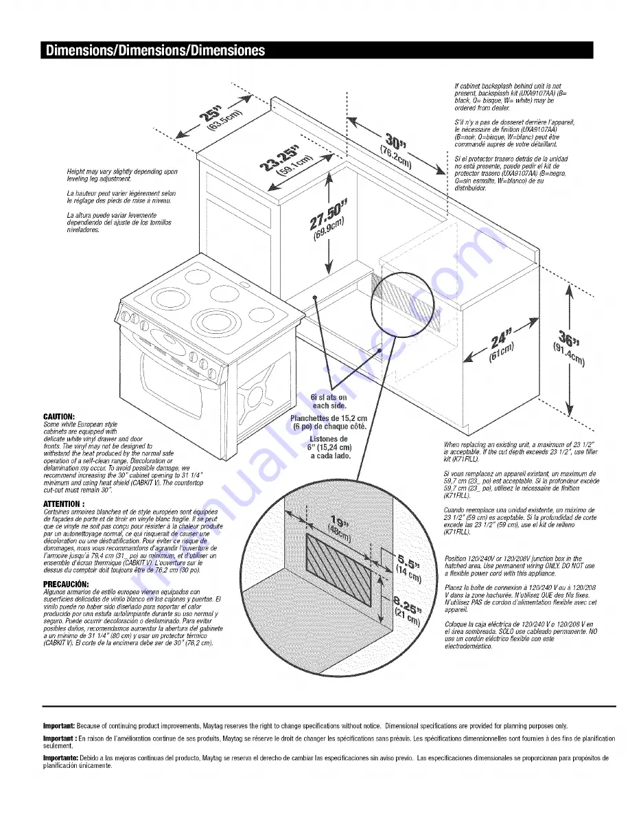 Maytag MEP5775BAB Скачать руководство пользователя страница 10