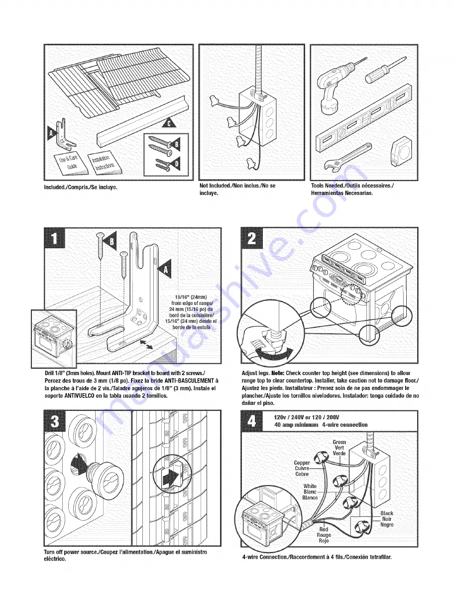 Maytag MEP5775BAB Installation Instructions Manual Download Page 11