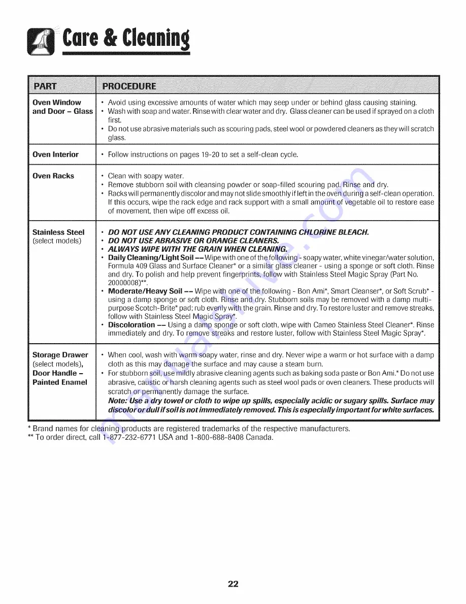 Maytag MEP5775BAB19 Use & Care Manual Download Page 23