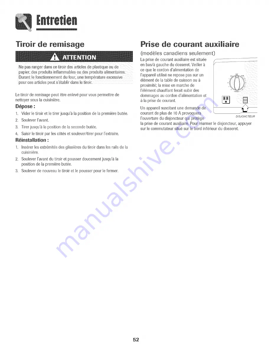 Maytag MER5875QAB Use & Care Manual Download Page 53