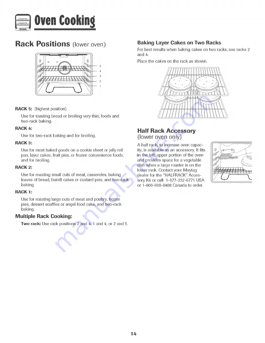 Maytag MER6555AAB Use And Care Manual Download Page 15