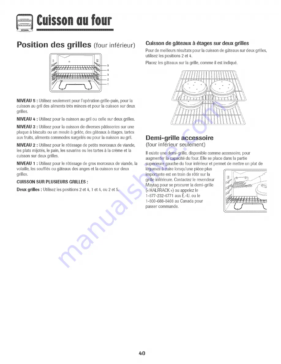 Maytag MER6555AAB Скачать руководство пользователя страница 41