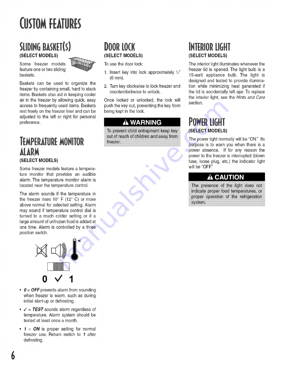 Maytag MFC1005CEW Owner'S Manual Download Page 6