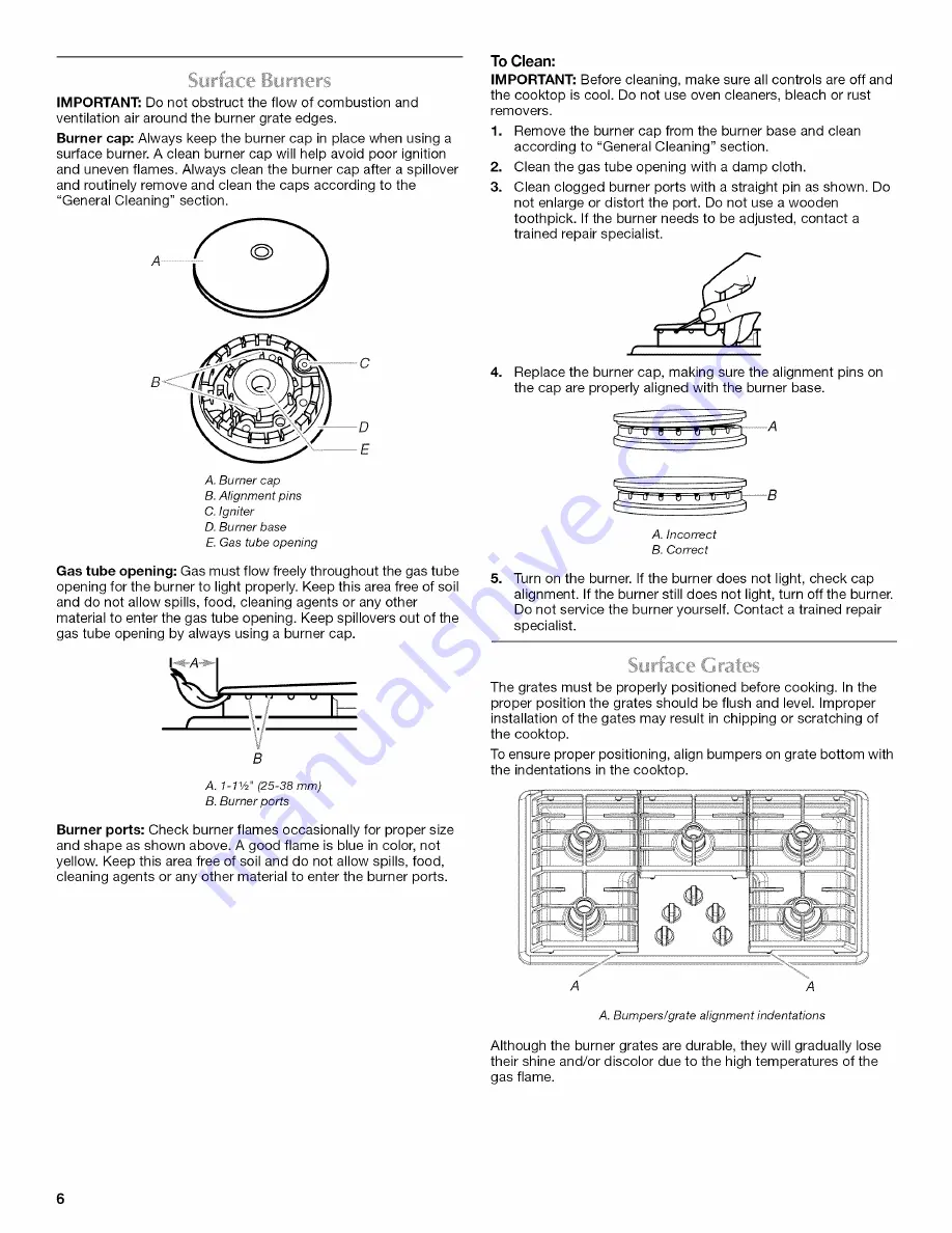 Maytag MGC7430WB00 Use & Care Manual Download Page 6