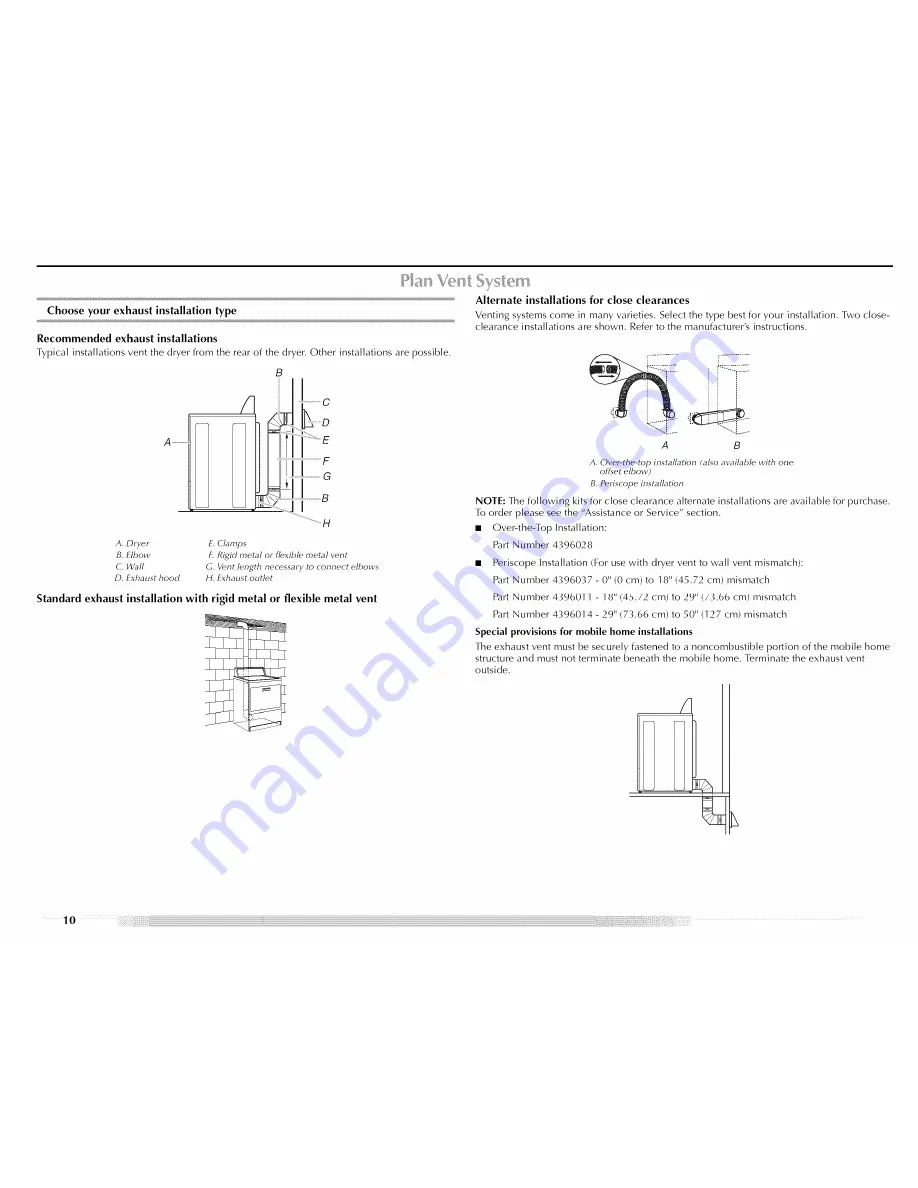 Maytag MGD5591TQ0 Use & Care Manual Download Page 10