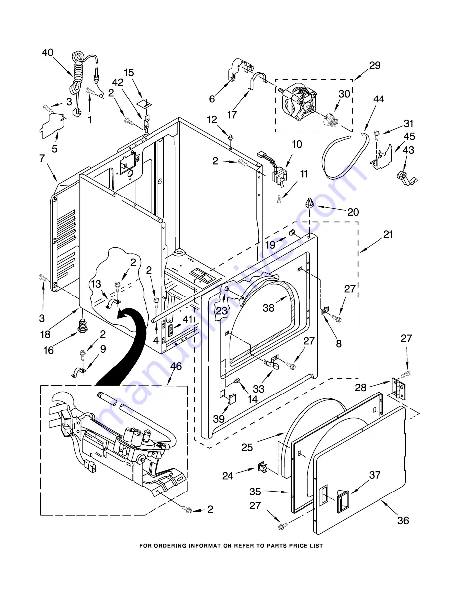 Maytag MGD5700TQ0 Parts List Download Page 3