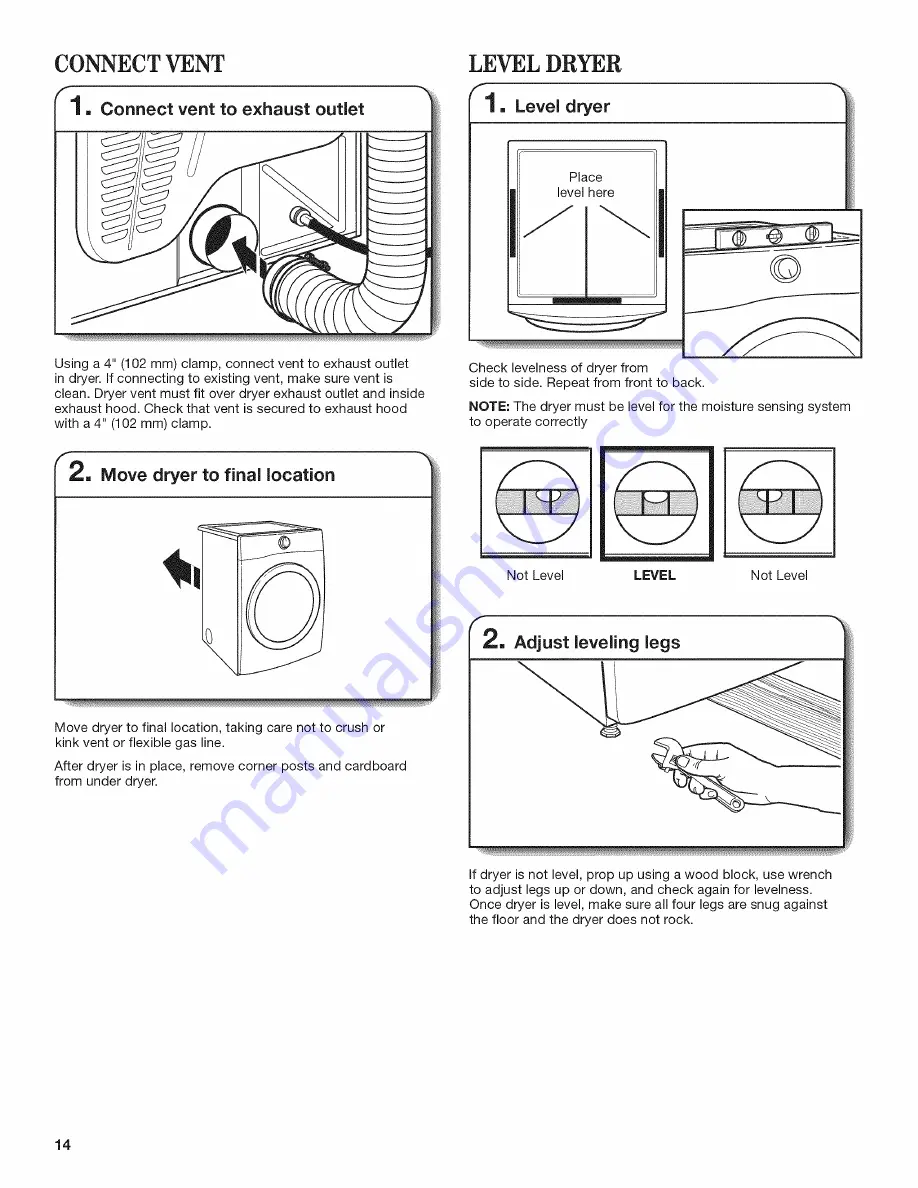 Maytag MGD6000AG1 Скачать руководство пользователя страница 14