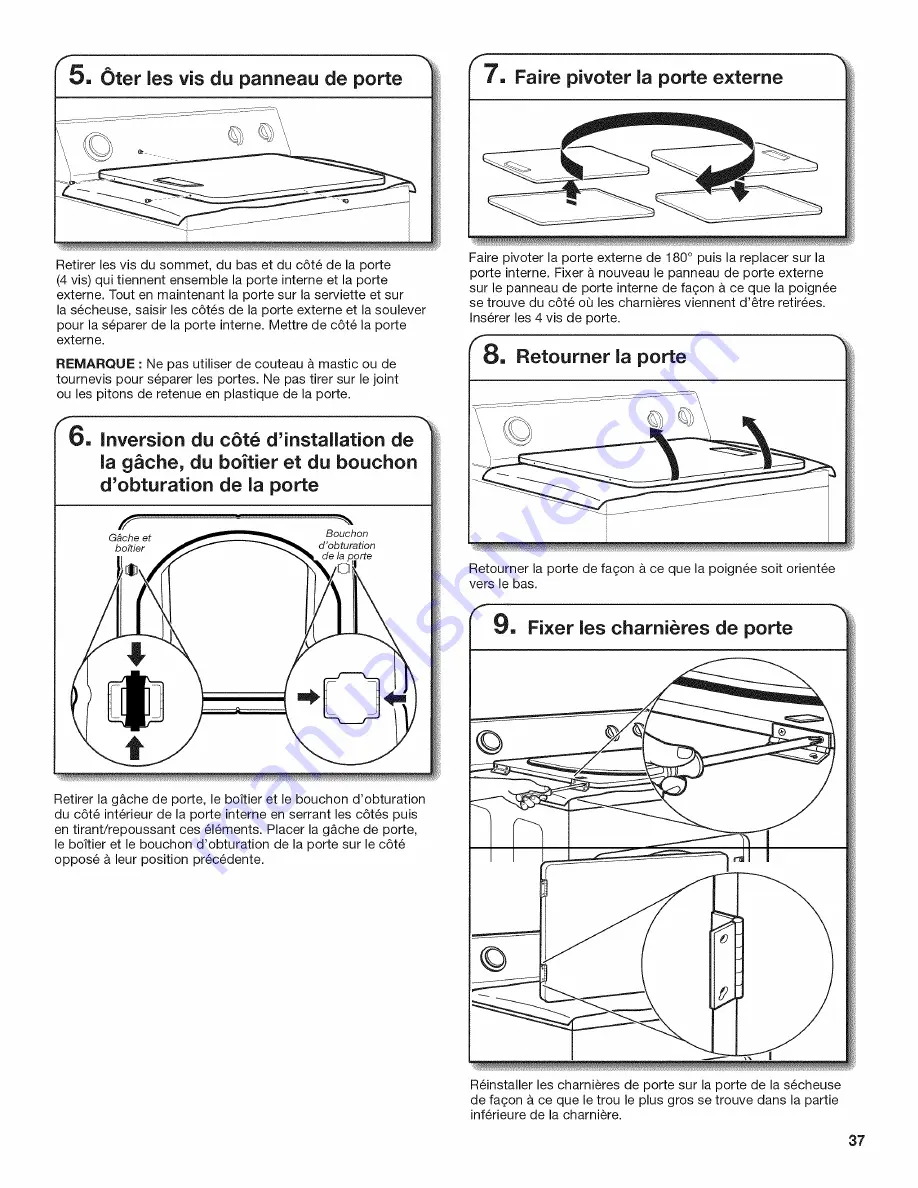 Maytag MGDB755DW0 Installation Instructions Manual Download Page 37