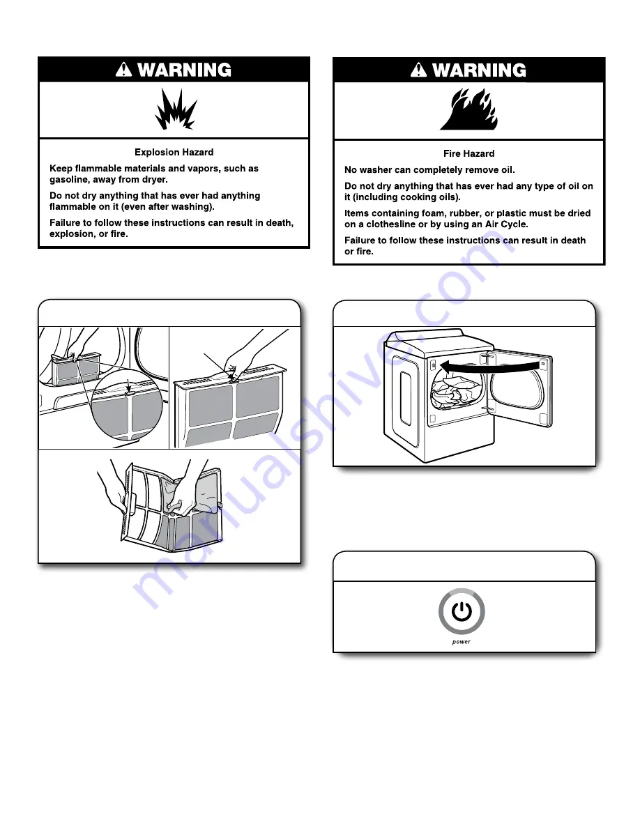 Maytag MGDB955FC Use & Care Manual Download Page 9