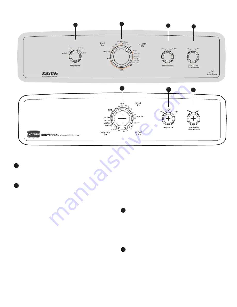 Maytag MGDC465HW Скачать руководство пользователя страница 5