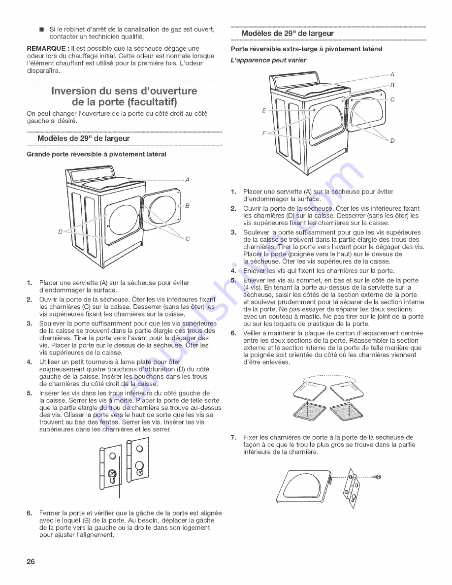 Maytag MGDC700VJ0 Installation Instructions Manual Download Page 26