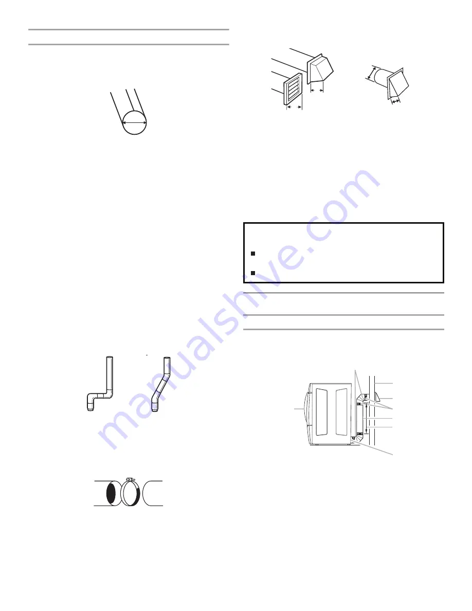 Maytag MGDZ600TK - Front Load Gas Dryer Install Manual Download Page 10