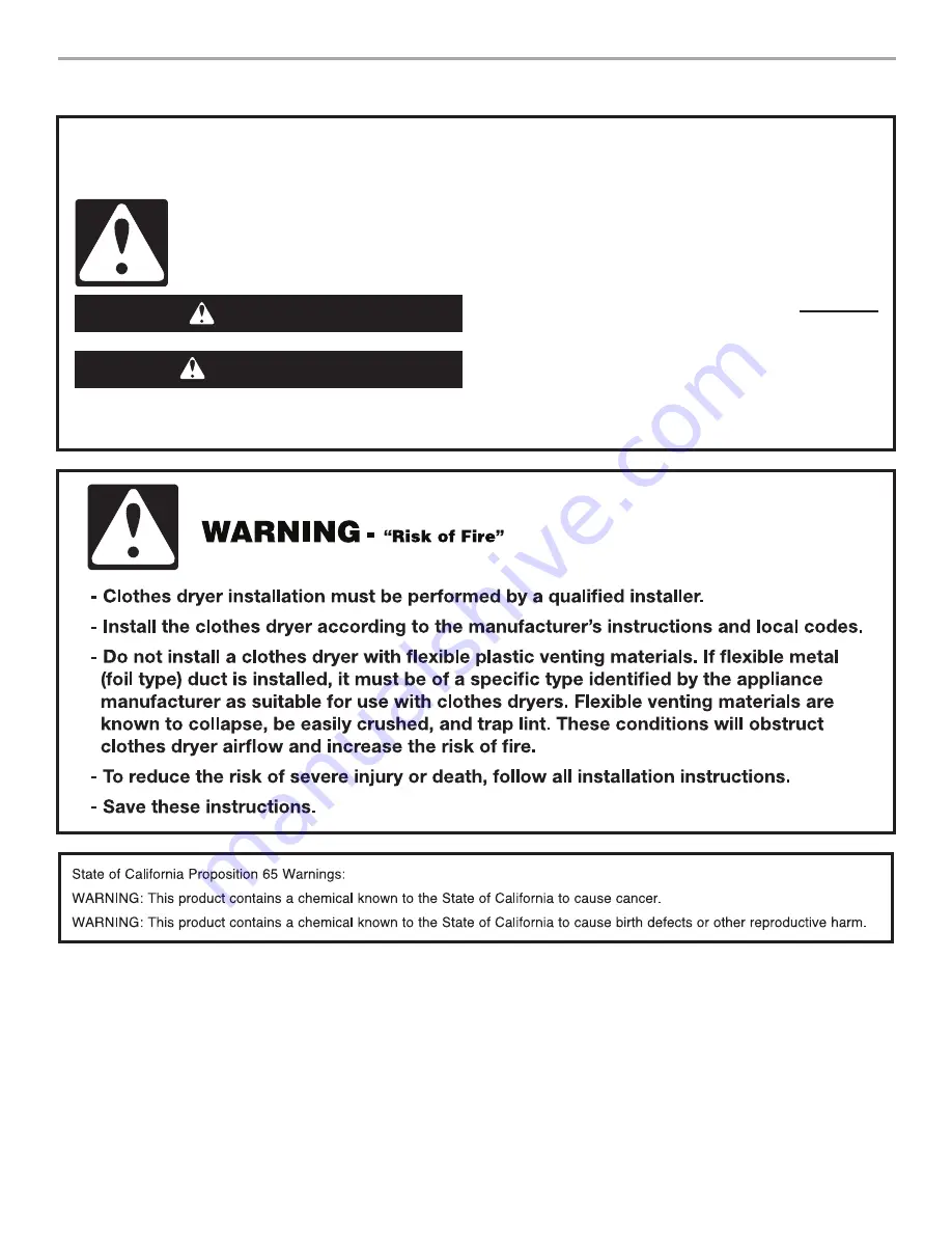 Maytag MGDZ600WR0 Use & Care Manual Download Page 2