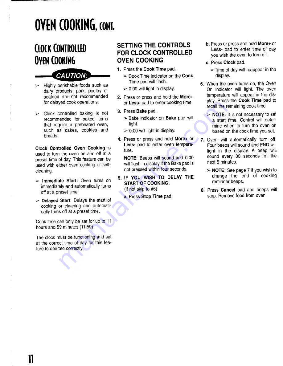 Maytag MGR5705BDH User Manual Download Page 12