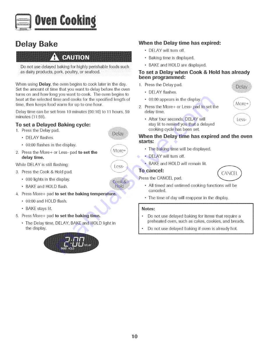 Maytag MGR5755QDB - 30 Ing Gas Range Use & Care Manual Download Page 11