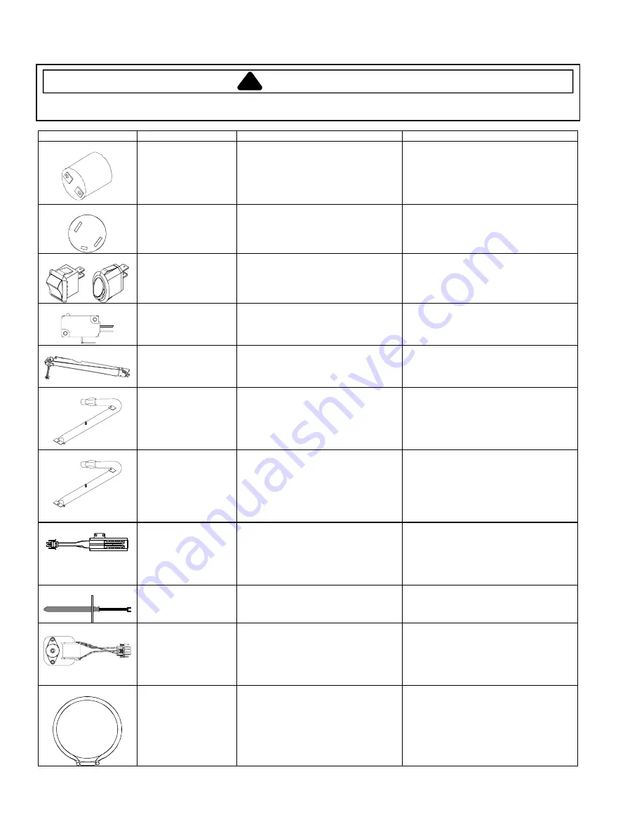 Maytag MGR5775QD Service Manual Download Page 16