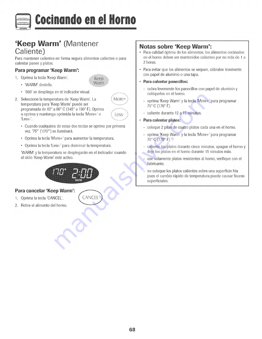 Maytag MGR5775QDW - 30 Inch Gas Range Use And Care Manual Download Page 69