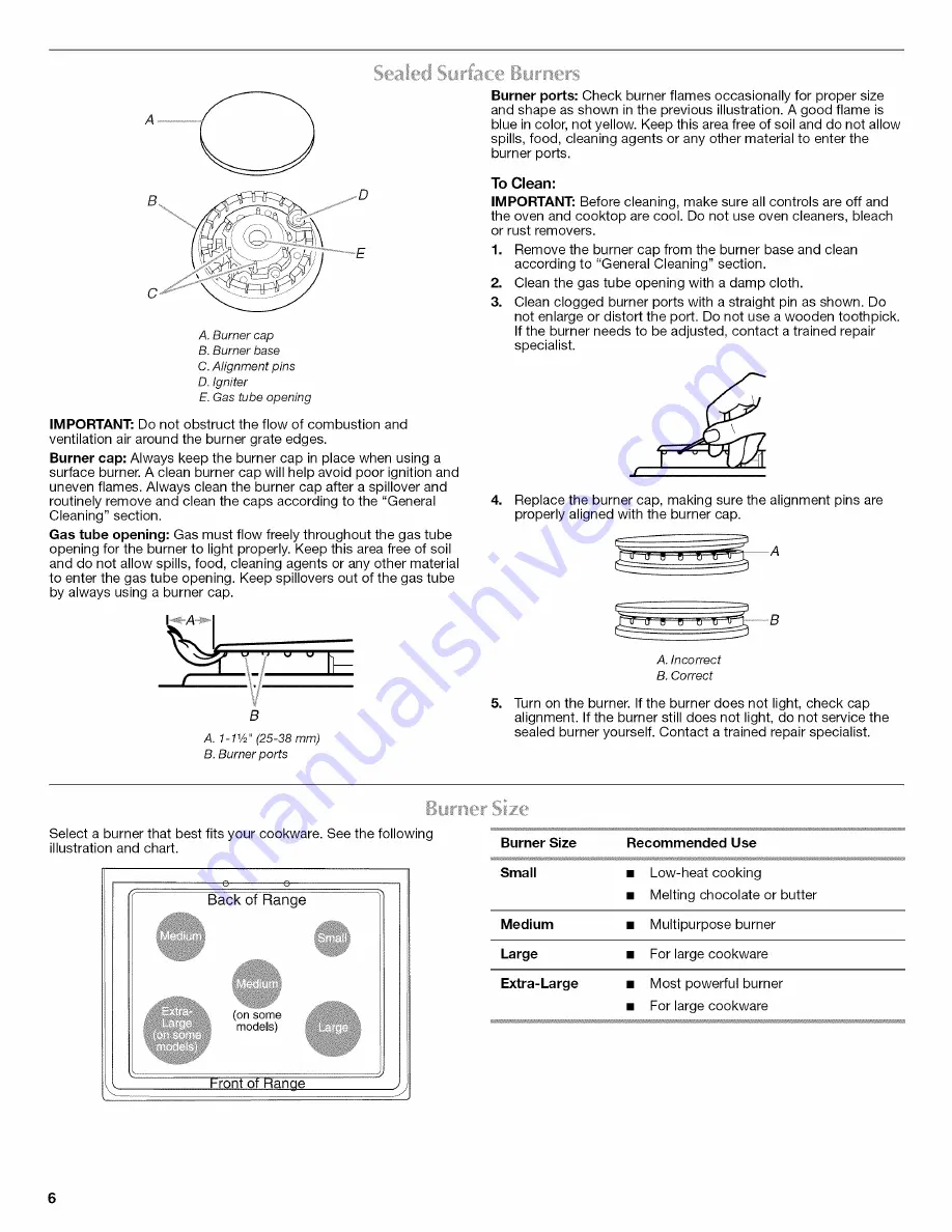 Maytag MGR8670AB0 User Instructions Download Page 6