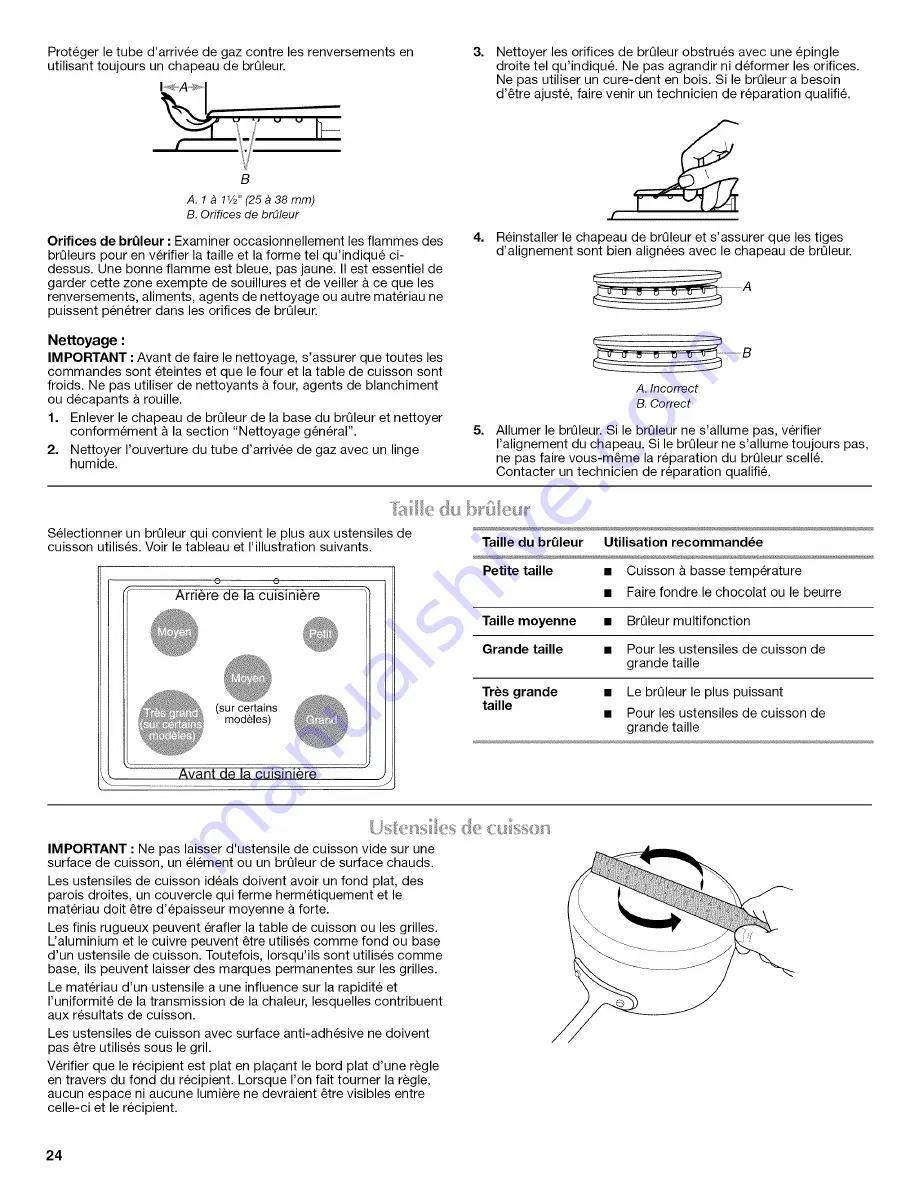 Maytag MGR8670AB0 User Instructions Download Page 24