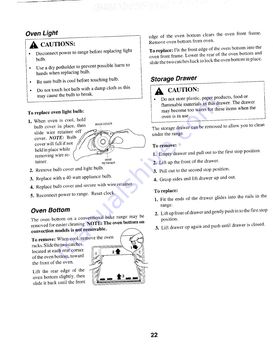 Maytag MGS5770 User Manual Download Page 23