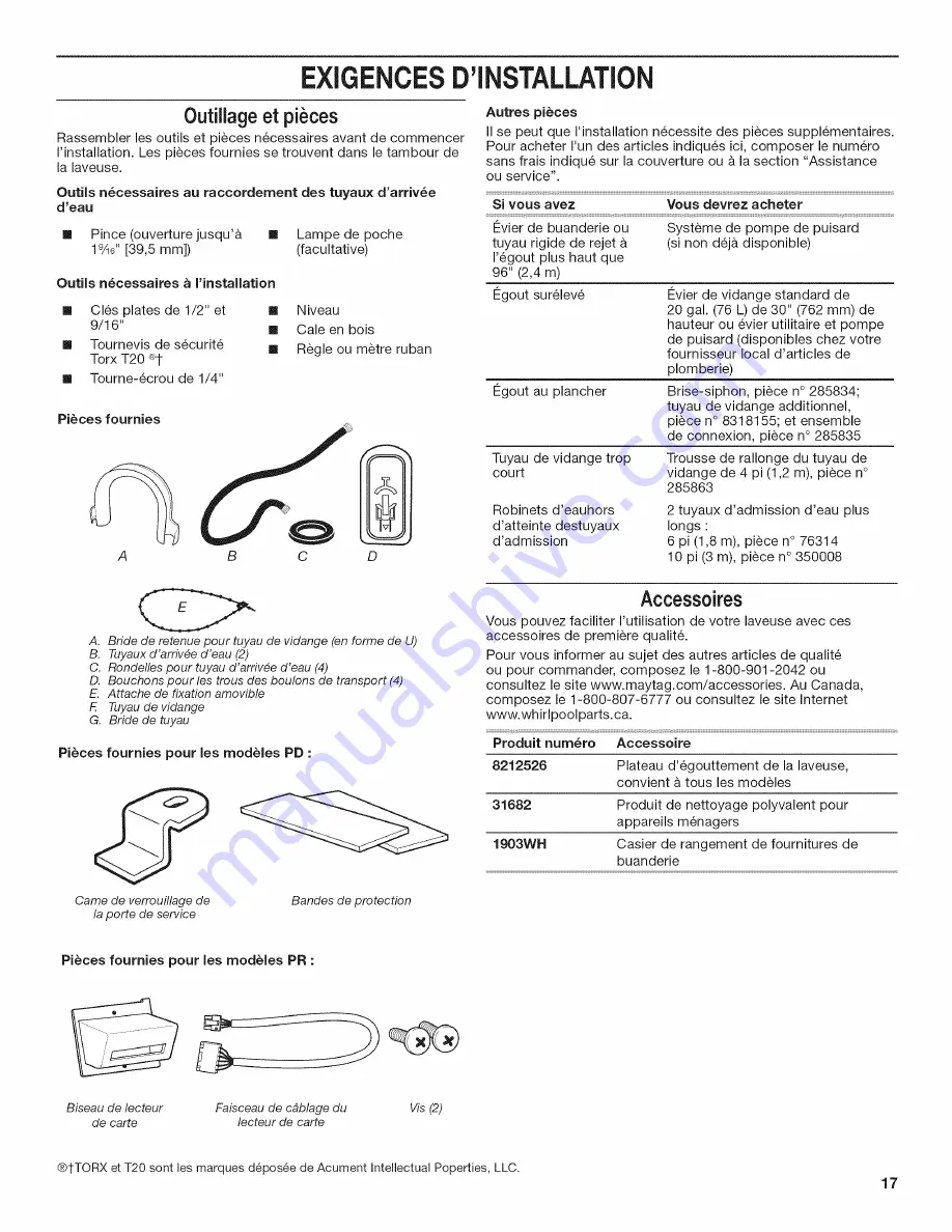 Maytag MHN31PDAWW Installation Instructions Manual Download Page 17