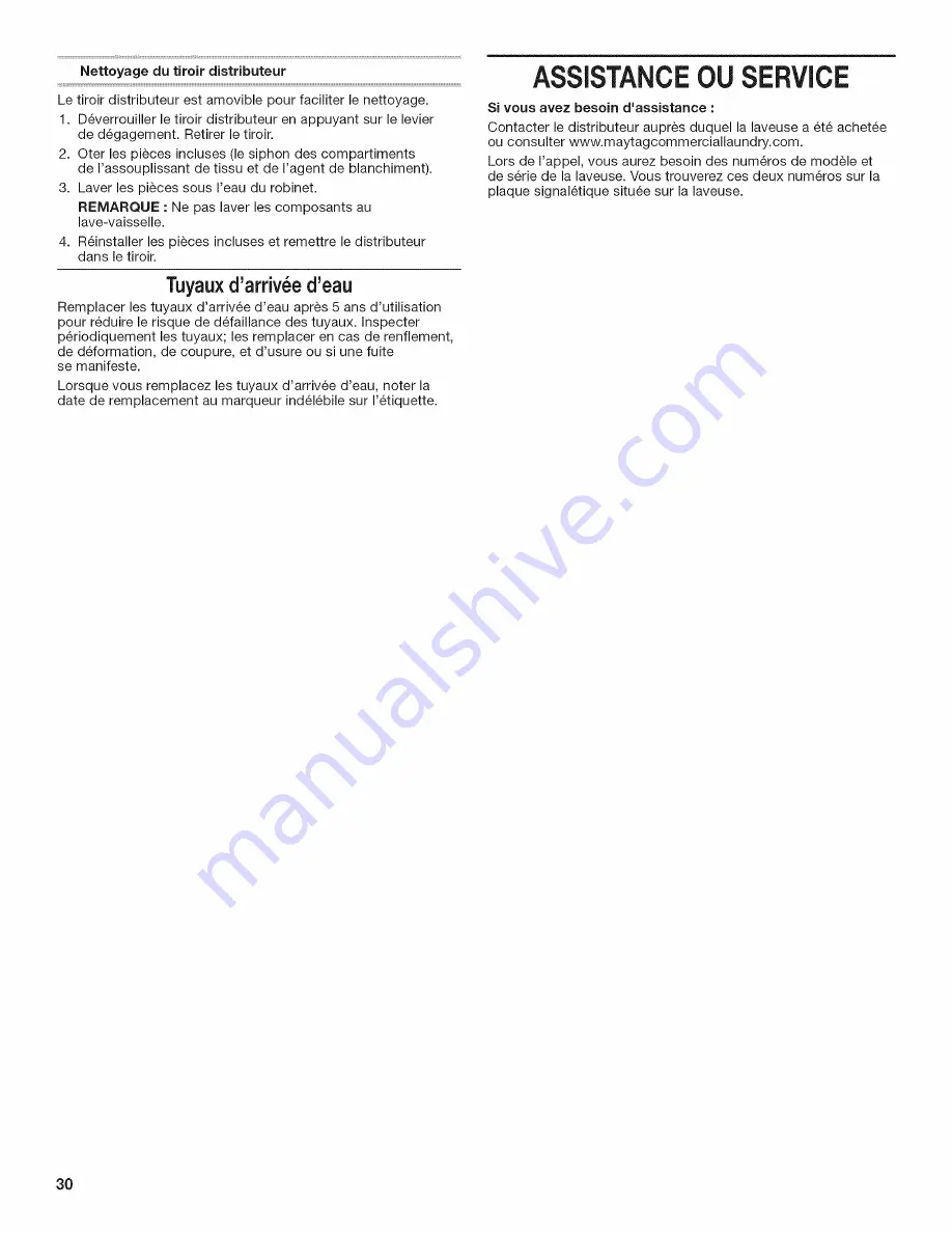 Maytag MHN31PDAWW Installation Instructions Manual Download Page 62