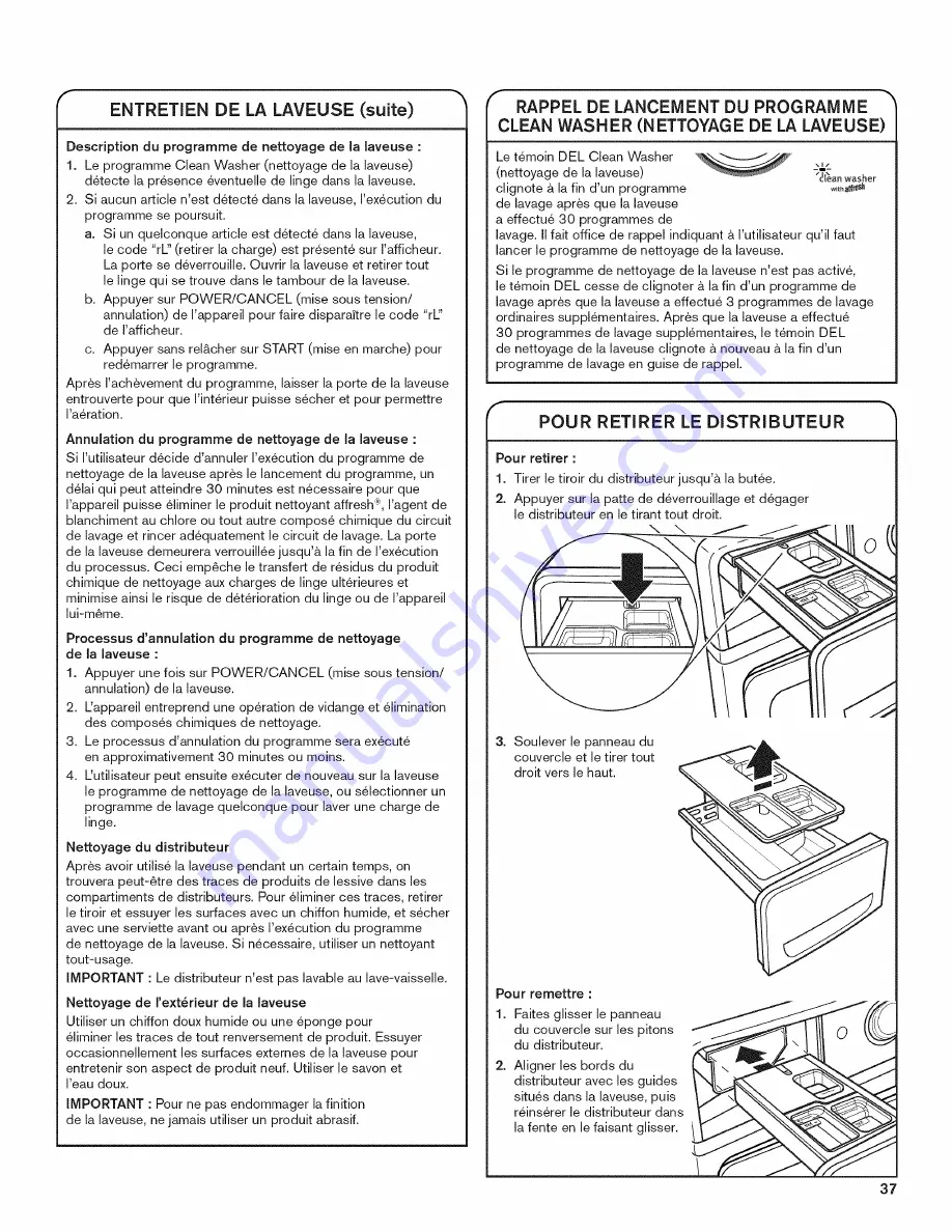 Maytag MHW4200BG2 Скачать руководство пользователя страница 37