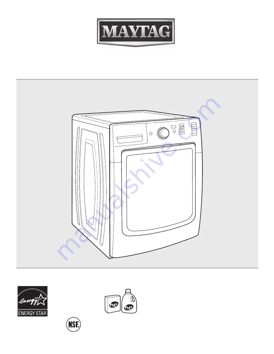 Maytag MHW5500FC Use & Care Manual Download Page 1