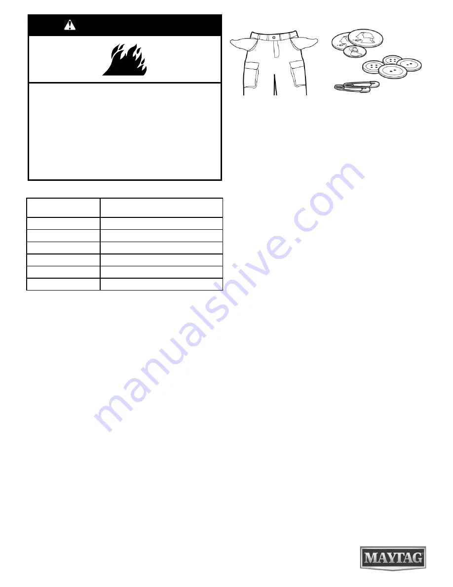 Maytag MHW5630HW Manual Download Page 11